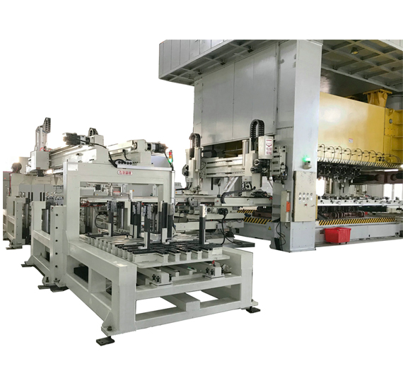 沖床機(jī)械手拆垛機(jī)(大型板料垛料臺(tái))