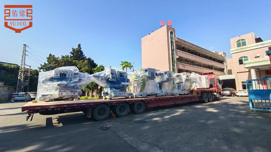 忙中有序！雙頭料架沖床三合一送料機(jī)再發(fā)貨珠海