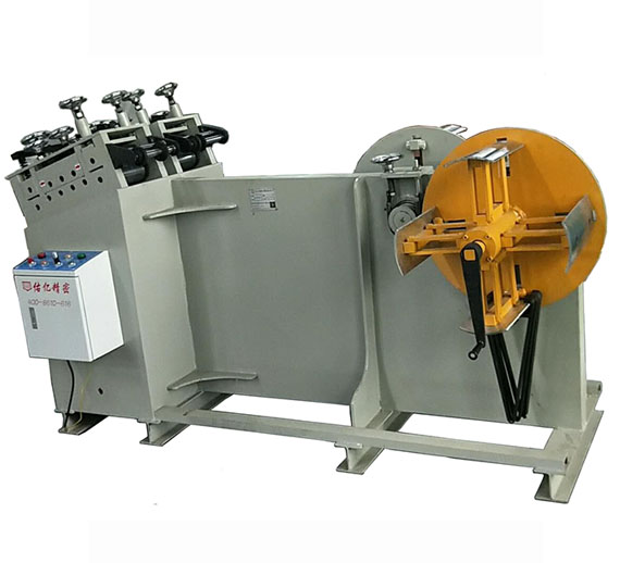 雙料帶雙頭二合一開(kāi)卷整平機(jī)